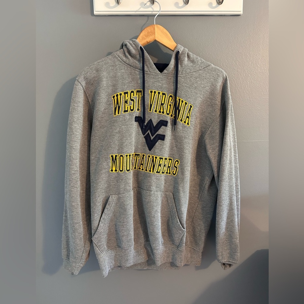 West Virginia Mountaineers Gray Hoodie